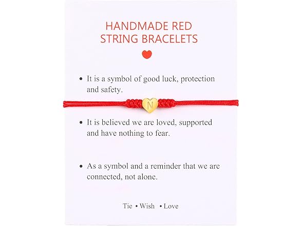 Handmade Dainty Initial Bracelet