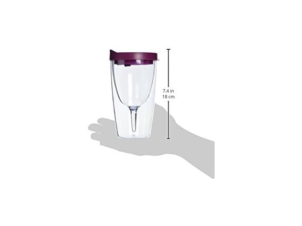 Southern Homewares Merlot Insulated Wine Tumbler Set 