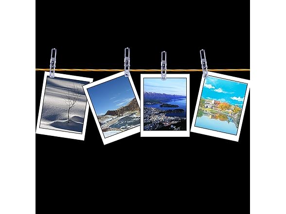 BronaGrand 50pcs Small Clear Plastic