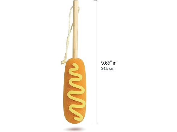 Genuine Fred Bottle Bites Corn Dog Bottle Brush