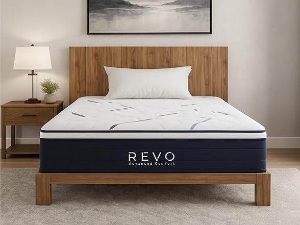 REVO Sleep 14" Cooling Hybrid Full Mattress