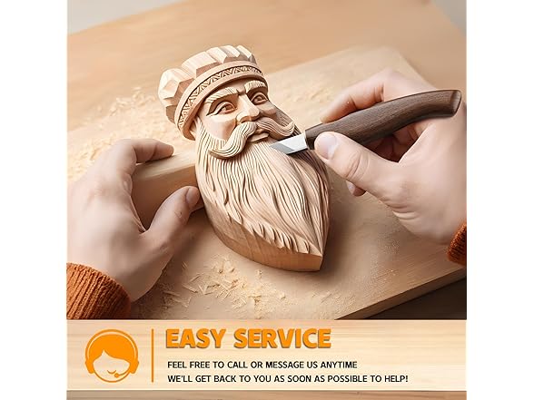 IMYMEE Deluxe Wood Carving Kit