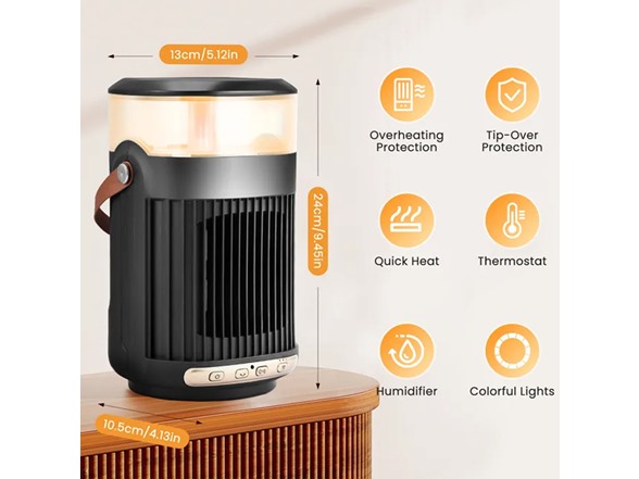 2-in-1 Heater & Humidifier