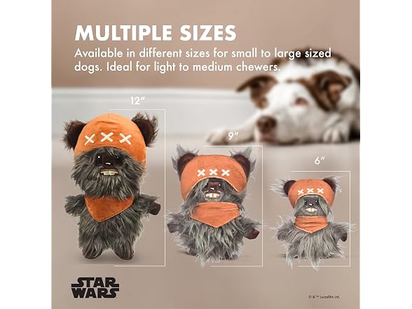 Star Wars Ewok Plush Rope Frisbee - Adorable 