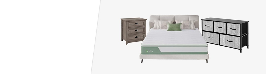 Best Mattresses & Bedroom Furniture July 4th Sale: Up to 82% Off Select Novilla, Zinus, Furinno and more