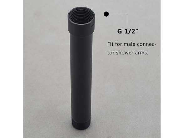 Shower Extender Arm, BSTIIU 4 Inch Extension 