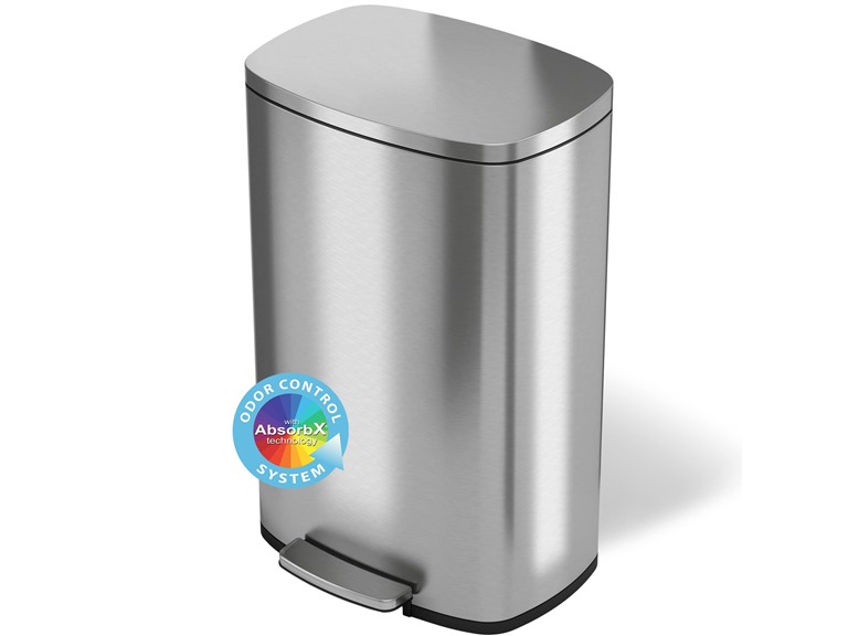 iTouchless SoftStep 13.2 Gallon Trash Can