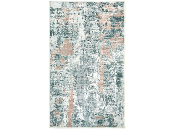 Kathy Ireland 20"x60" Soft Brushed Flannel Washable Rug