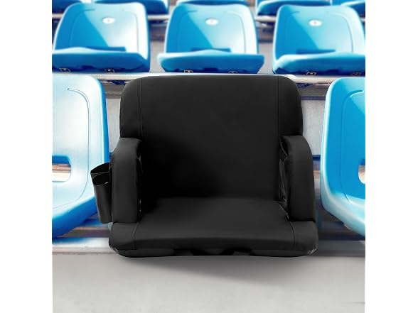 Stadium Seat with Back Support, Wide Bleacher