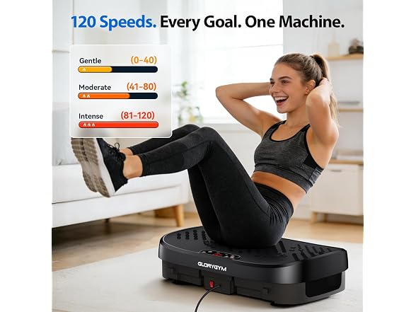 Glorygym Curved Vibration Plate - Gallery 4
