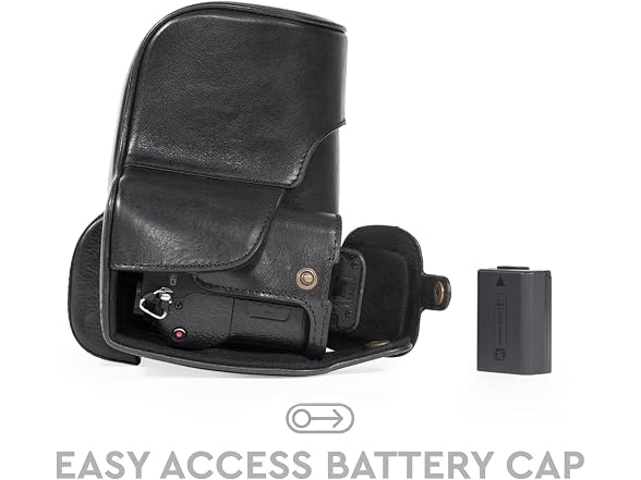 MegaGear Ever Ready Genuine Leather Camera Case