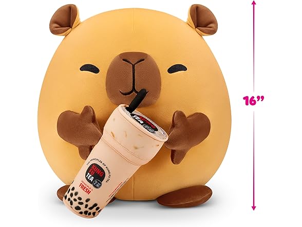 Snackles Series 2 Capybara & Boba 16"