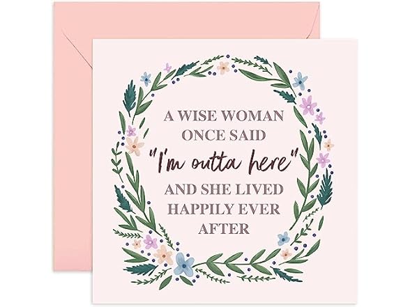 Old English Co. Funny Retirement Card