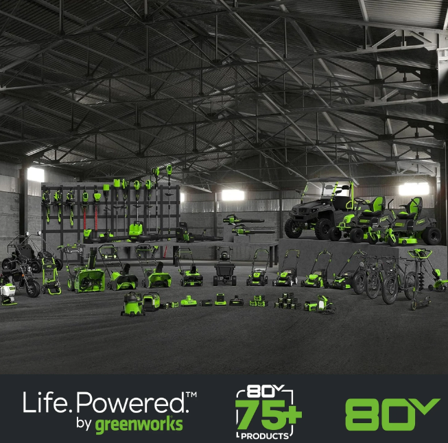 Greenworks 80V 750CFM Cordless Battery Leaf Blower - Gallery 18