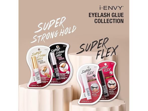 iEnvy Eyelash Adhesive Brush On Latex Free Black