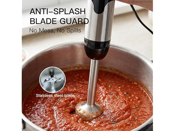 MEGAWISE 5-in-1 Immersion Hand Blender