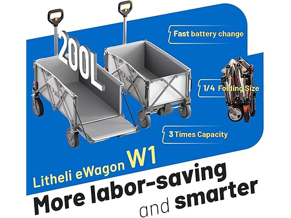Litheli Electric Wagon Cart