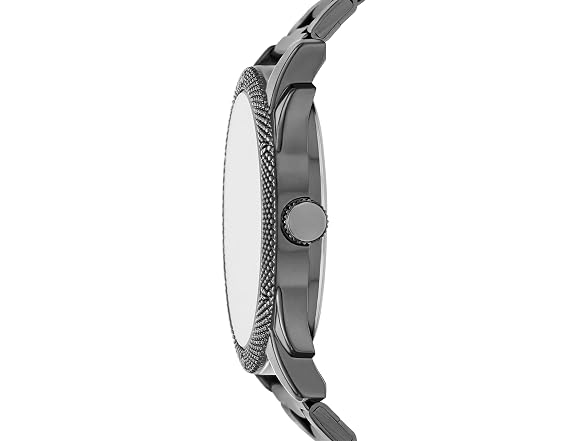 Folio Men's Gunmetal Watch (42mm Black Dial)