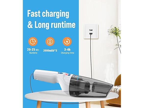 Milunho Powerful Handheld Vacuum