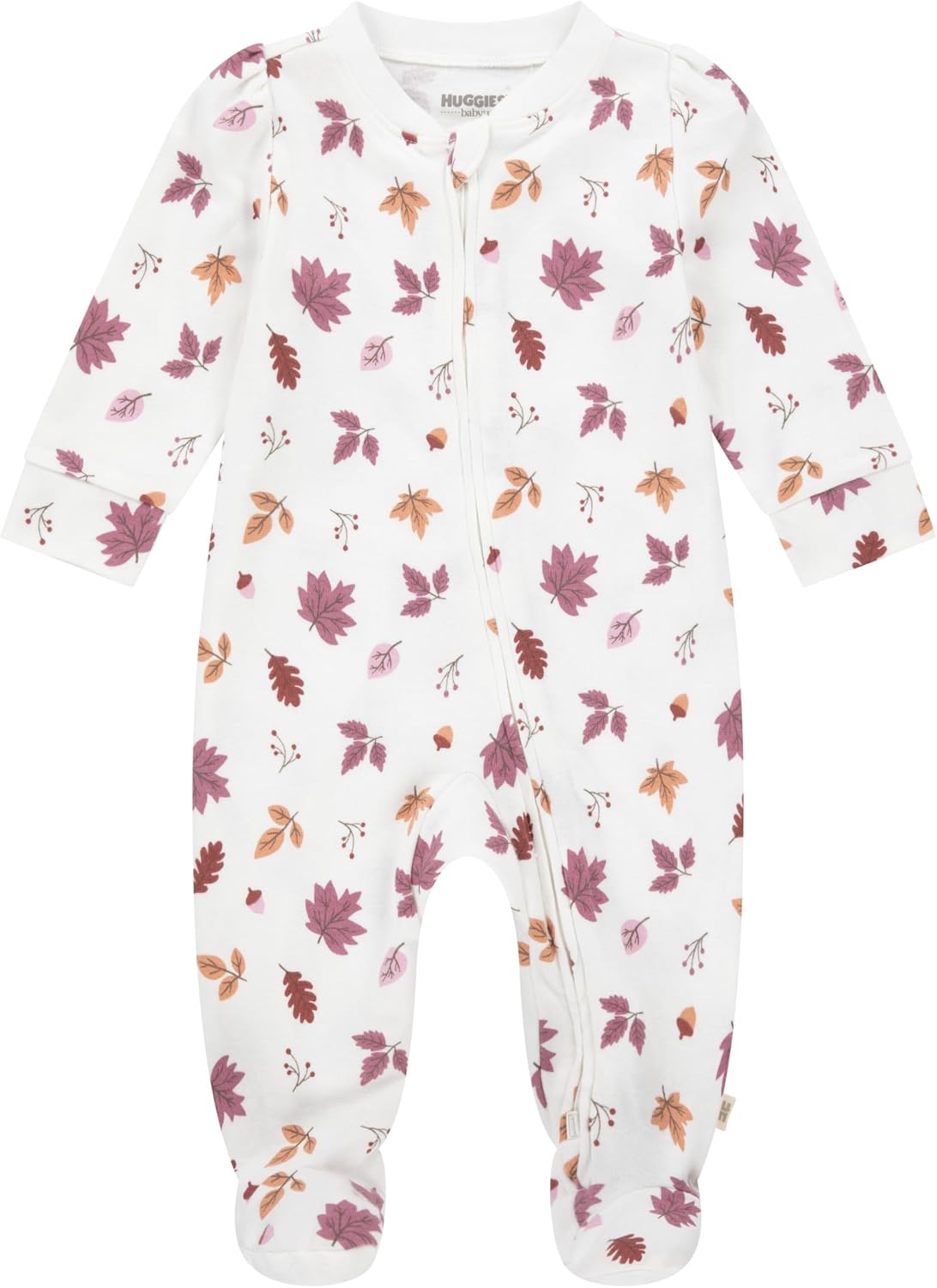 HUGGIES Unisex (0-3 Months) Footed Coverall - Gallery 3
