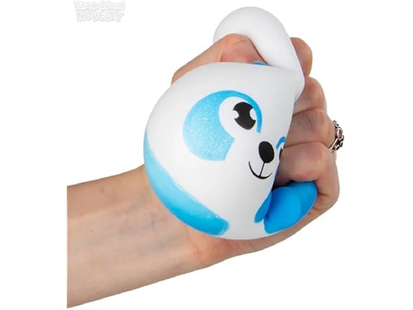 3.75 Inch Squish and Stretch Panda Toy – 12 Count
