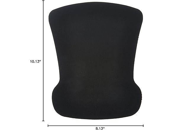 Amazon Basics Irregular Ergonomic Gel Computer Mouse Pad