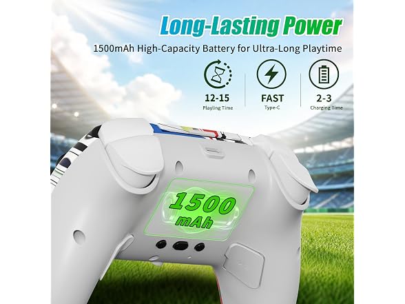 YUYIU Wireless LED Controller for PS5
