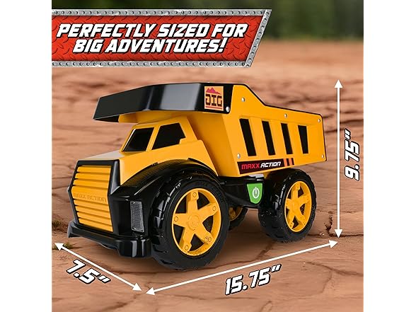 Maxx Action 16" Metal Dump Truck