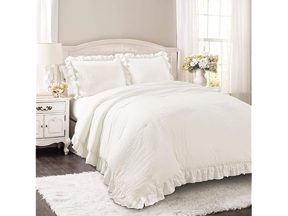 Lush Decor Reyna Ruffle Comforter Set