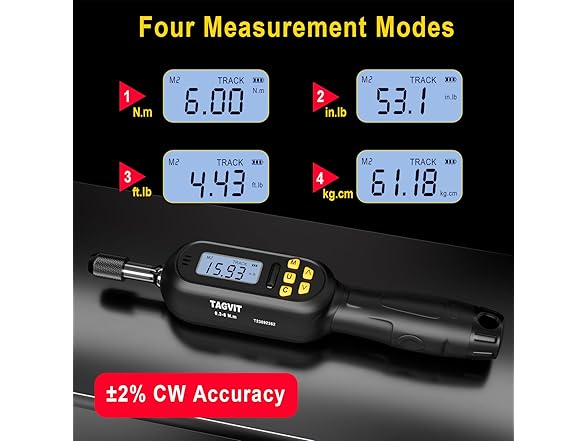 TAGVIT TAGVIT Digital Torque Screwdriver, 2.66