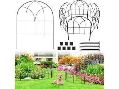 $12.99, Was $29.99, 56% Off! Youpehom Small Garden Fence dealfomo