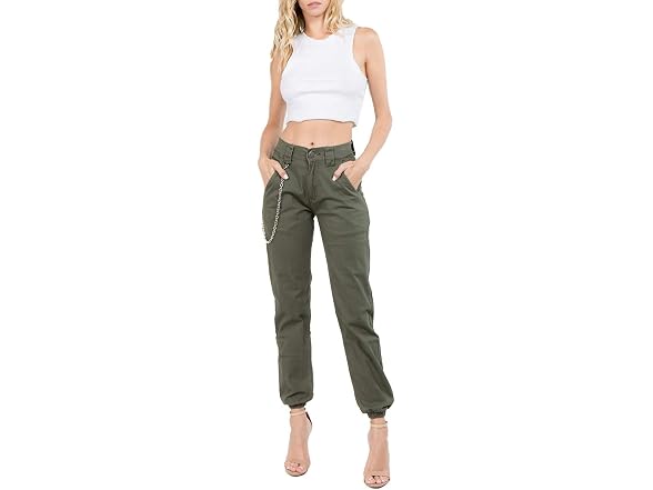 Twiin Sisters Women (1X) High Waist Casual Jogger