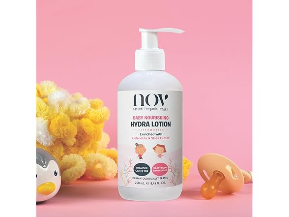 NOV natural organic vegan NOV Baby Nourishing Hydra Loti