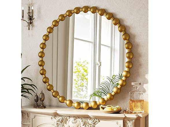 Easly Round Mirror for Wall