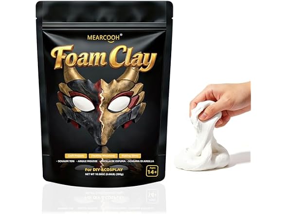 MEARCOOH Modeling air Dry Foam Clay