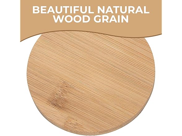 Fun Express Bamboo Wooden Coasters 12 Ct