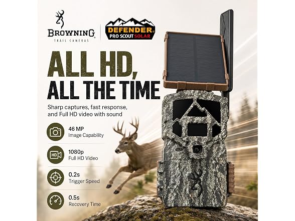 Browning Defender Pro Scout Max HD Solar