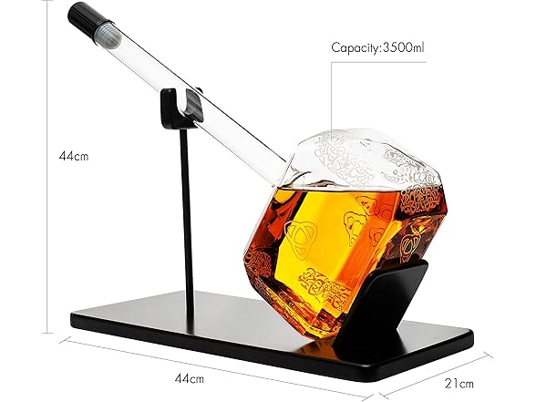 Thors Hammer Whiskey and Wine Decanter