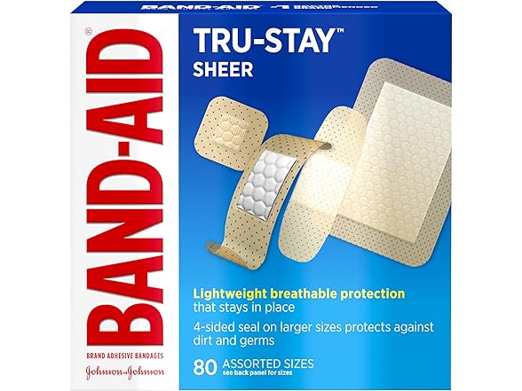 Band-Aid Brand Tru-Stay Bandages
