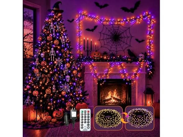 Forlivese 1000LED Halloween Lights Outdoor