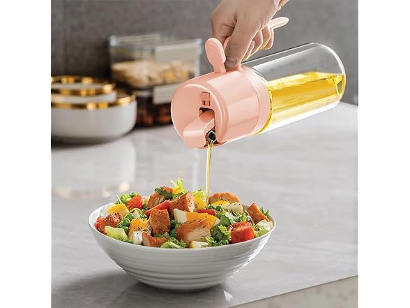 Glad 2 in 1 Oil Dispenser, 18.6oz/550ml 