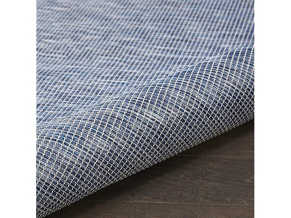 Nourison Positano Indoor-Outdoor Navy Blue 5' x 7' Rug