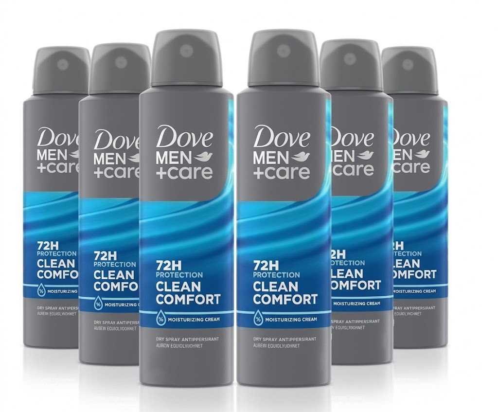 6pk Dove Men Care Antiperspirant Deodorant - Gallery 8
