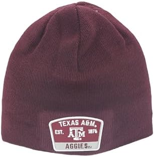 ZHATS Standard NCAA Officially Licensed Beanie Edge Patch Switchback Team Color