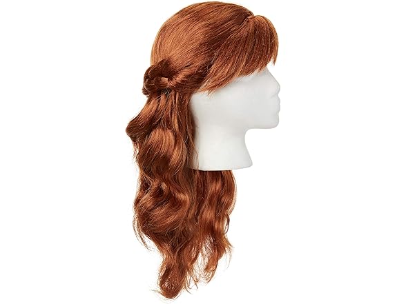 Disney Frozen 2 Anna Wig, 18" Long Flowing Red Hair