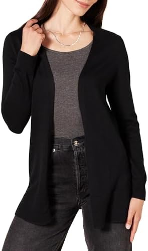 Amazon Essentials Womens Lightweight Open Front Cardigan Sweater