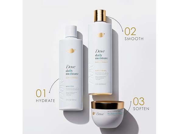 Dove Damage Therapy Shampoo Dry Hair 12oz