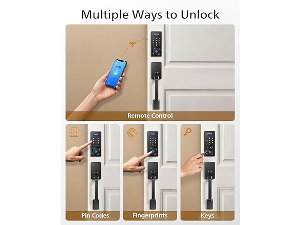 Philips 4000 Series WiFi Smart Deadbolt W/Handleset