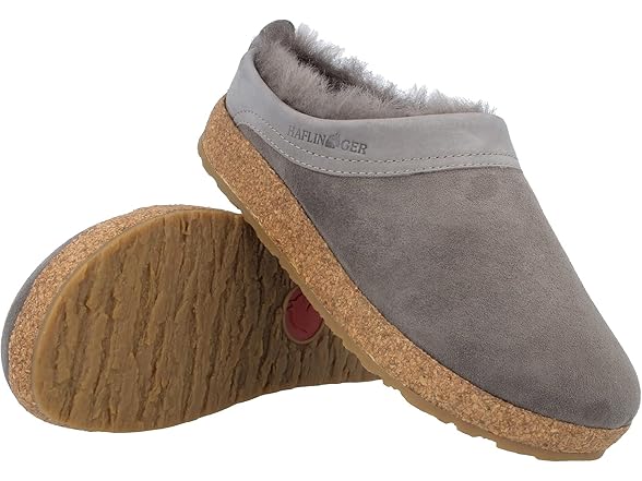 HAFLINGER Snowbird Lambskin Leather Clog
