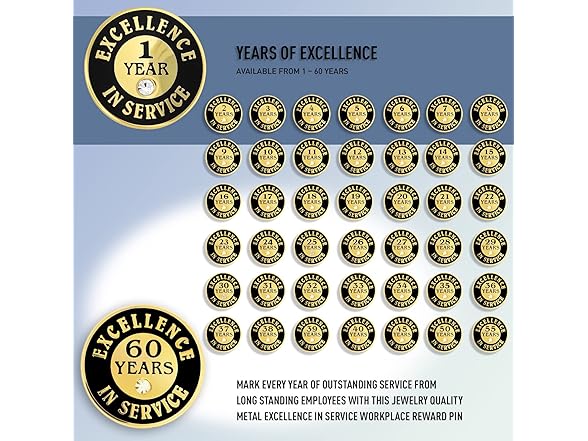 PinMart Silver Service Pin